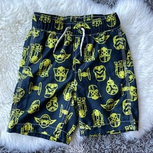 Gap x Star Wars swim trunks boys size XS